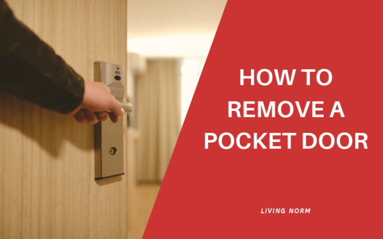how to remove a pocket door